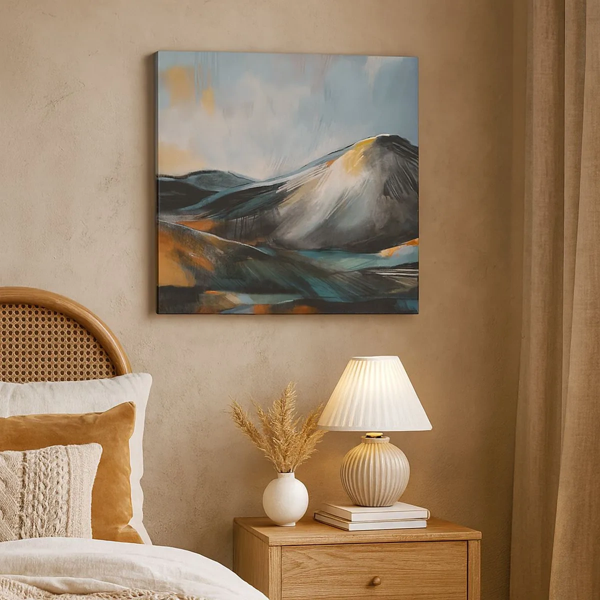 Obraz na płótnie - Surowe i piękne - 30x30 cm