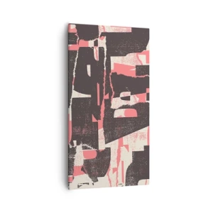 Obraz na płótnie - Cały ten zgiełk - 55x100 cm