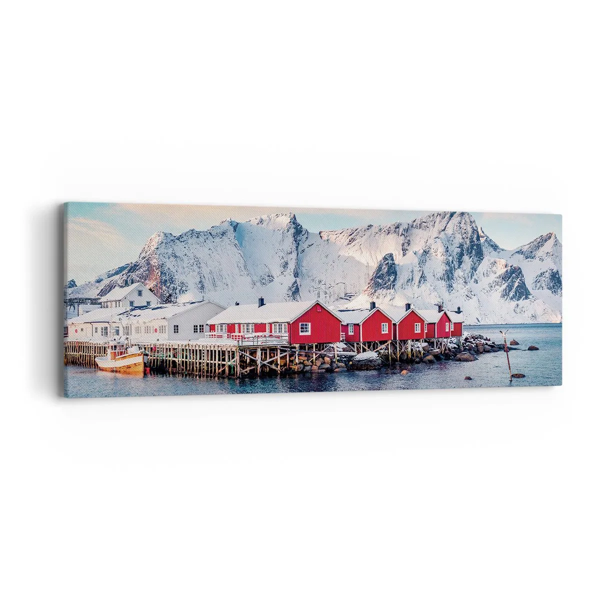 Obraz na płótnie - Północne ustronie - 90x30 cm