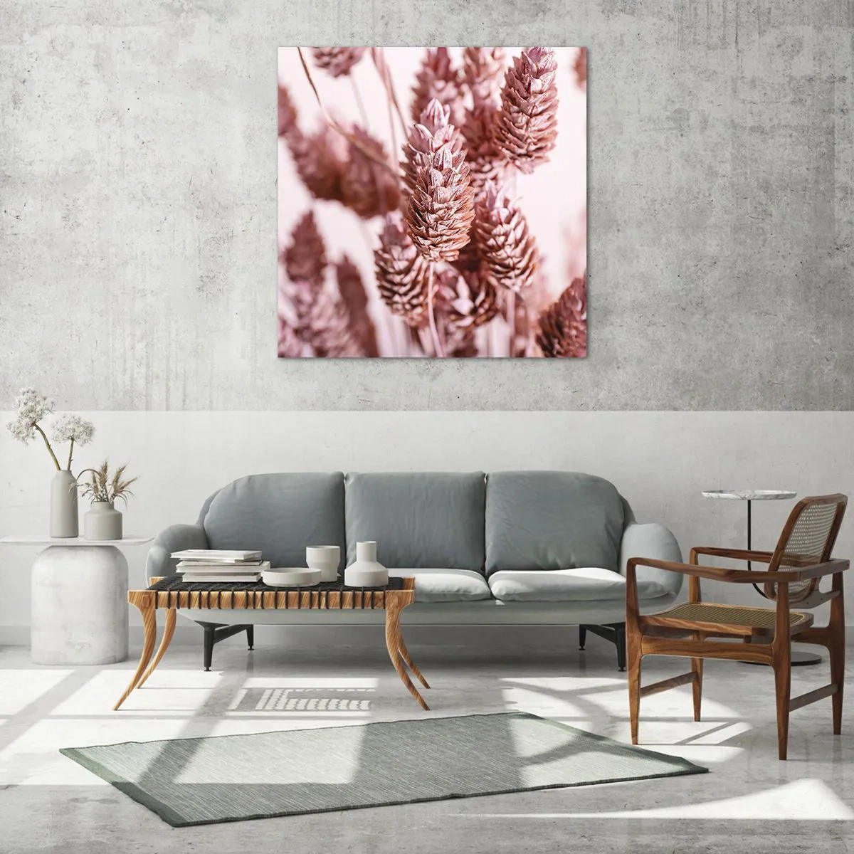 Obraz na szkle - Z pozoru niepozorne - 70x70 cm