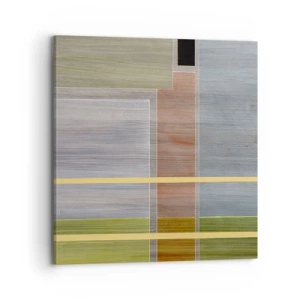 Obraz na płótnie - Prosto i spokojnie - 70x70 cm