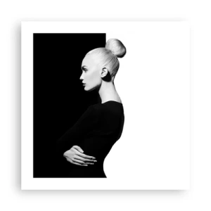 Plakat - Po prostu kobieta - 50x50 cm