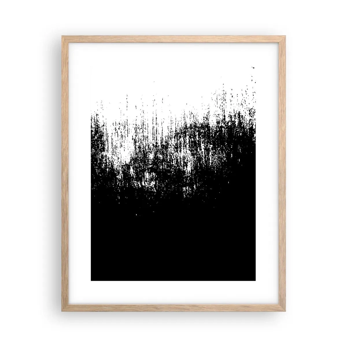 Plakat w ramie jasny dąb - I zwycięzcą jest… - 40x50 cm