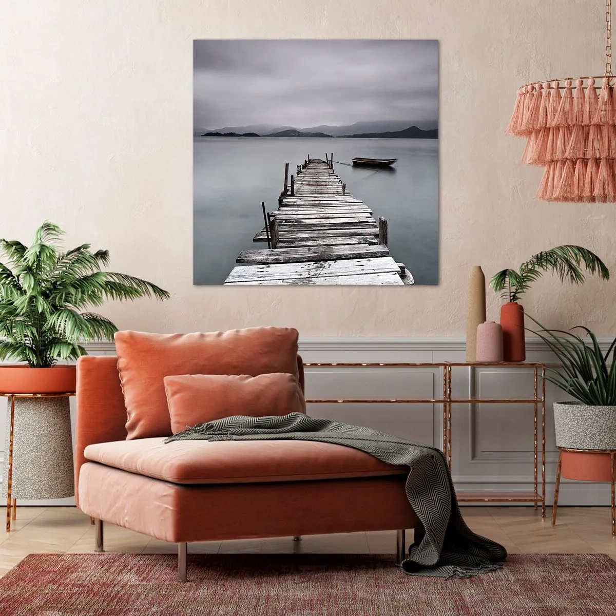 Obraz na płótnie - Jutro możesz ruszać - 50x50 cm