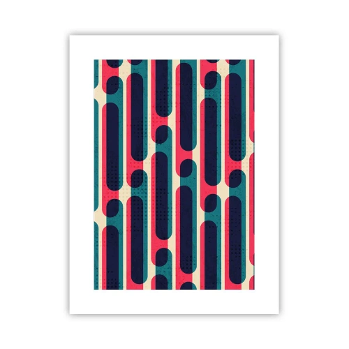 Plakat - W głąb i do przodu - 30x40 cm
