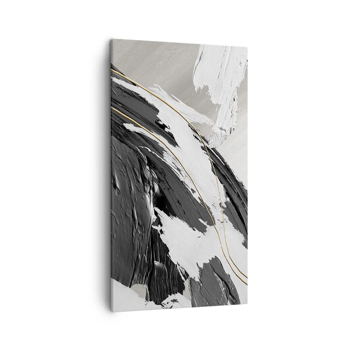 Obraz na płótnie - Abstrakcja z rozmachem - 45x80 cm