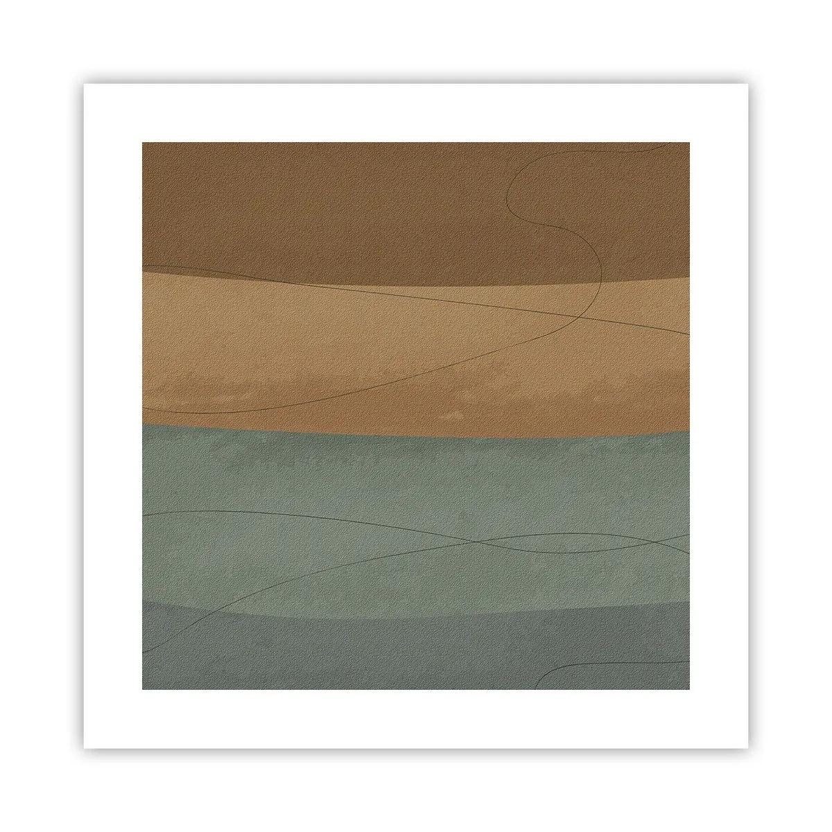 Plakat - Kompozycja horyzontalna - 40x40 cm