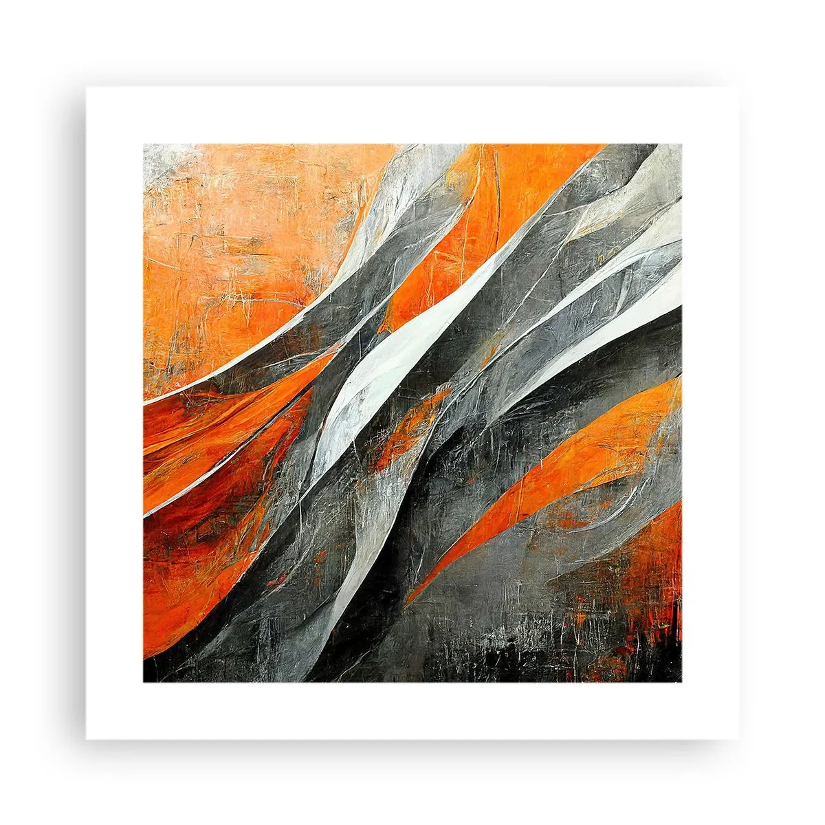 Plakat - Żar i chłód - 40x40 cm