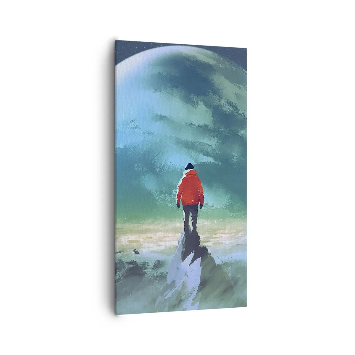 Obraz na płótnie - Odkrywca nowej ziemi - 65x120 cm