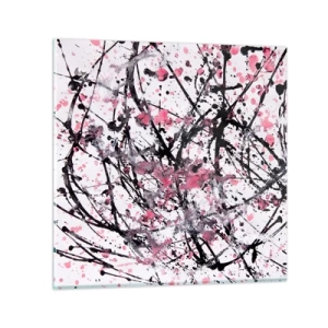 Obraz na szkle - Ulotna natura życia - 70x70 cm