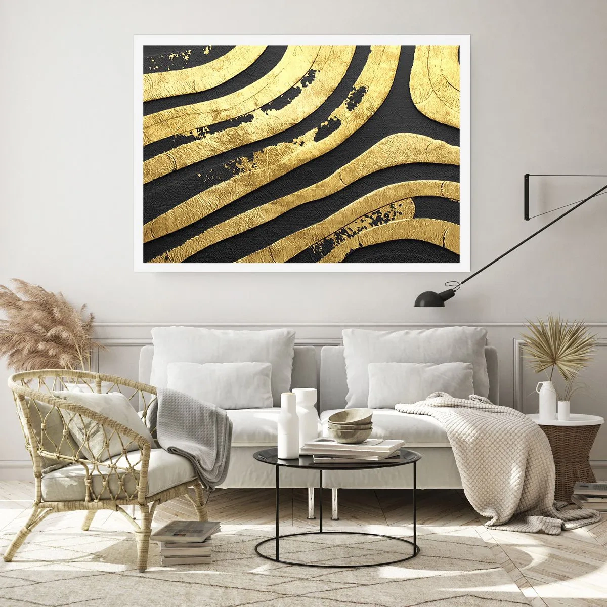 Plakat - Wszystko płynie - 50x40 cm