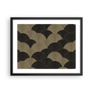 Plakat w czarnej ramie - Jedność w wielości - 50x40 cm