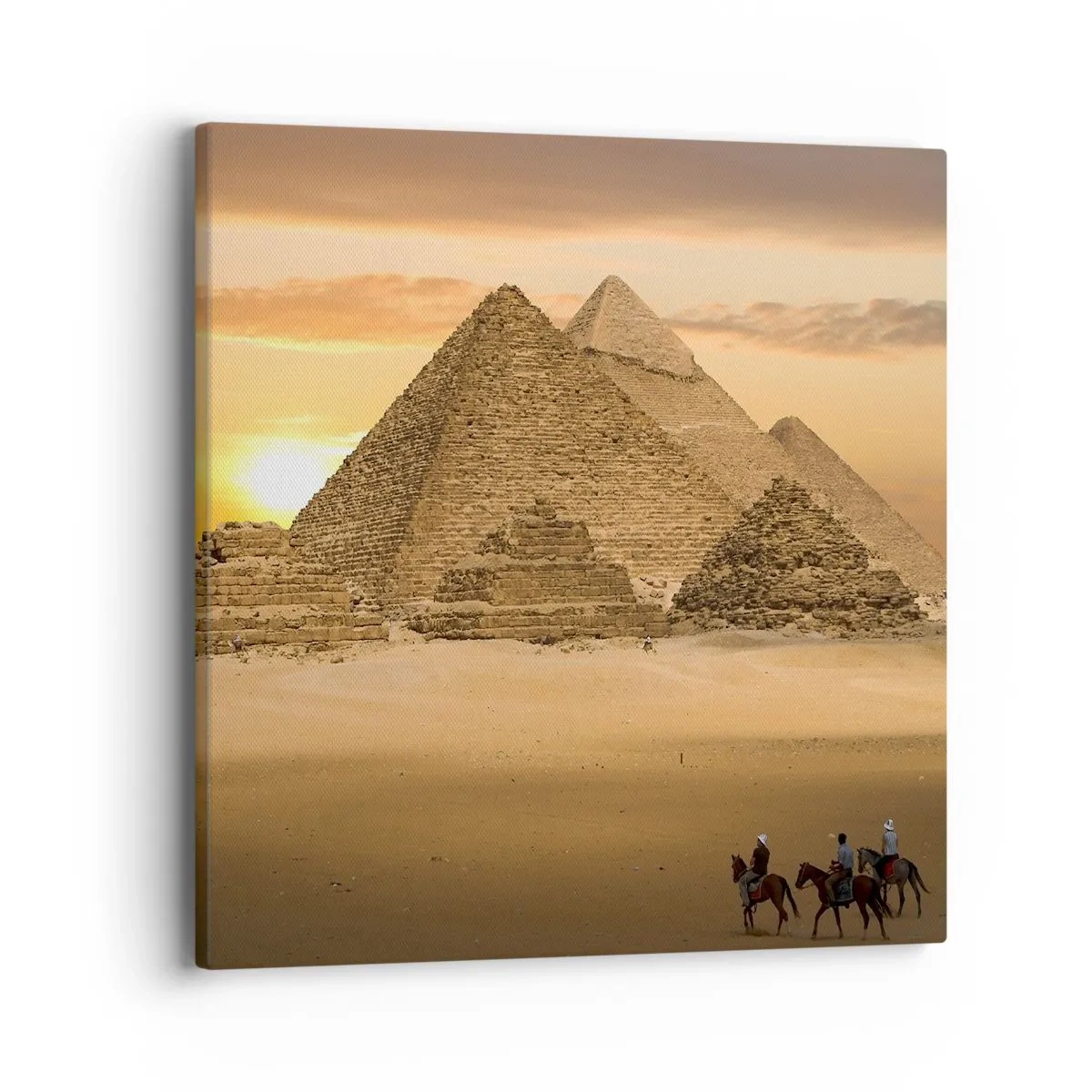 Obraz na płótnie - Bez zmian od tysięcy lat - 40x40 cm