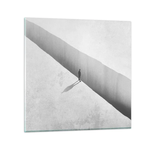 Obraz na szkle - Jasny cel - 30x30 cm