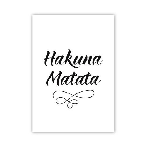 Plakat - Najlepsza rada - 70x100 cm