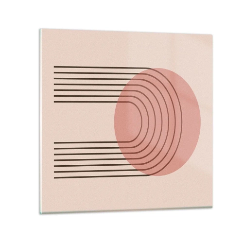 Obraz na szkle - Nieodparte przyciąganie - 70x70 cm