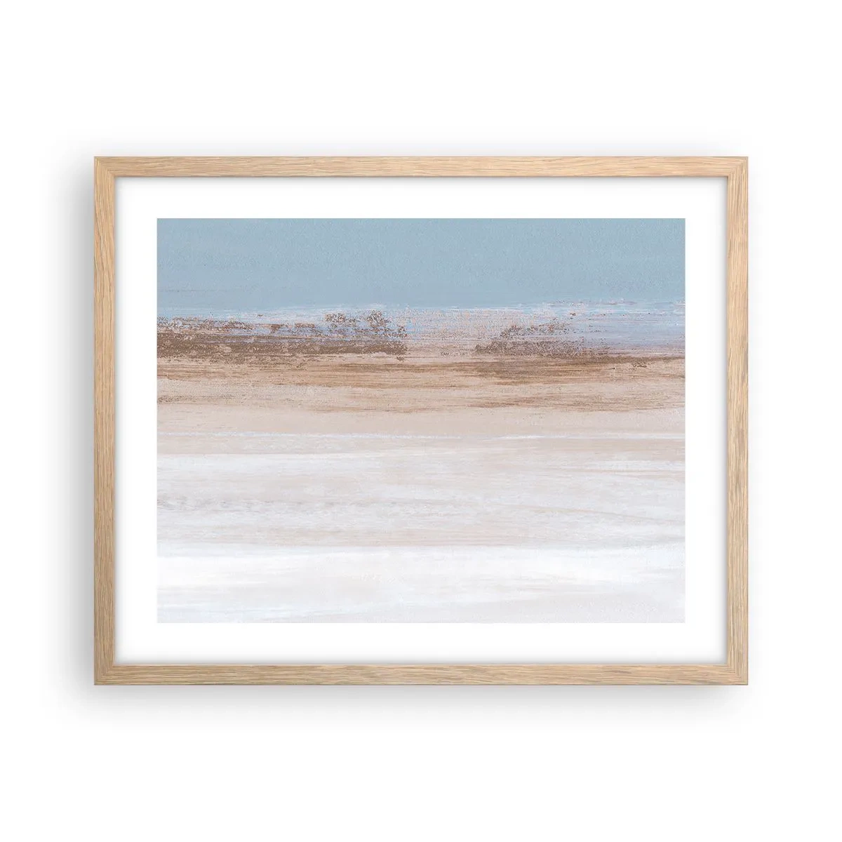 Plakat w ramie jasny dąb - Niejednoznaczny pejzaż - 50x40 cm