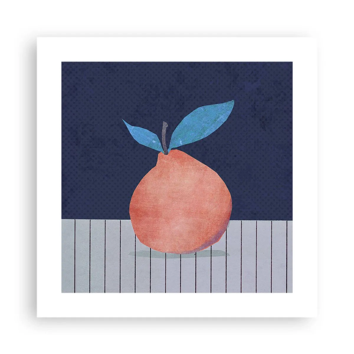 Plakat - Wypukłość i płaszczyzna - 40x40 cm