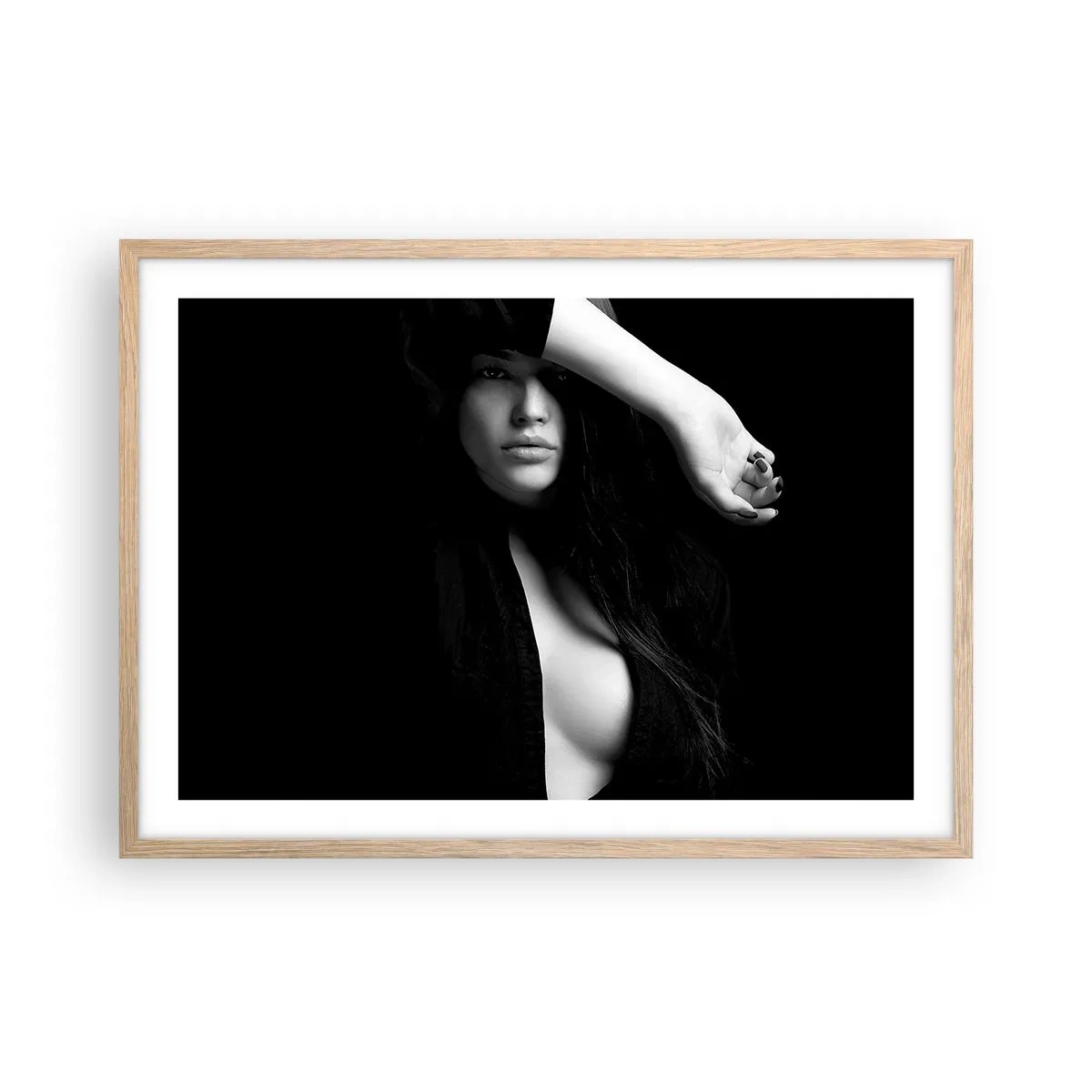 Plakat w ramie jasny dąb - Szkoła uwodzenia - 70x50 cm