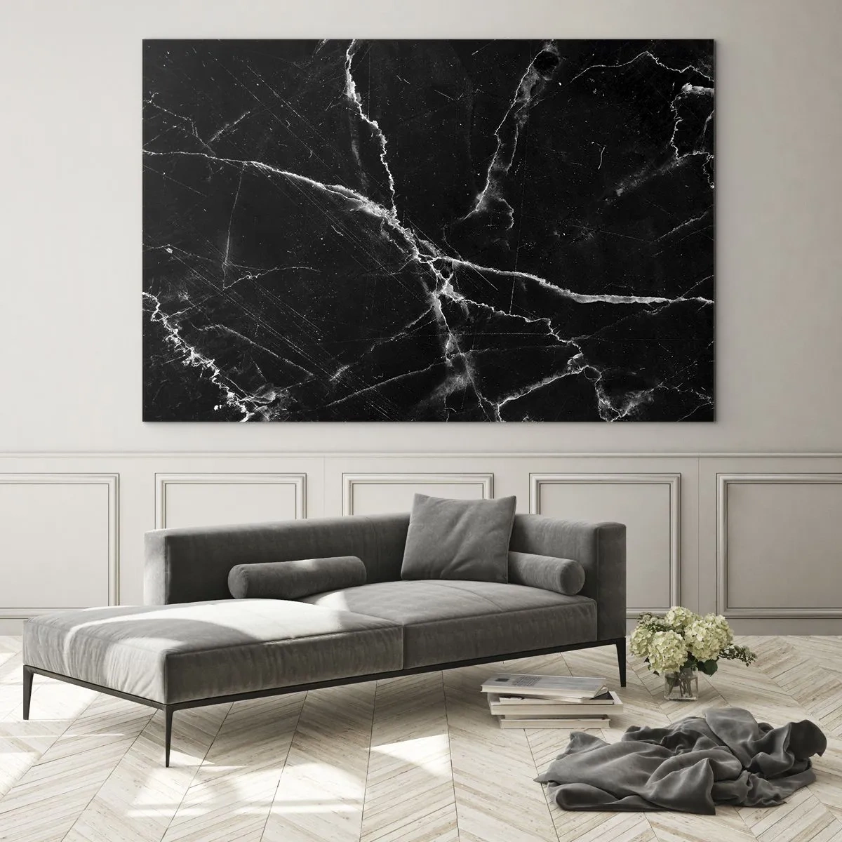 Obraz na szkle - Sekretne życie kamienia - 70x50 cm