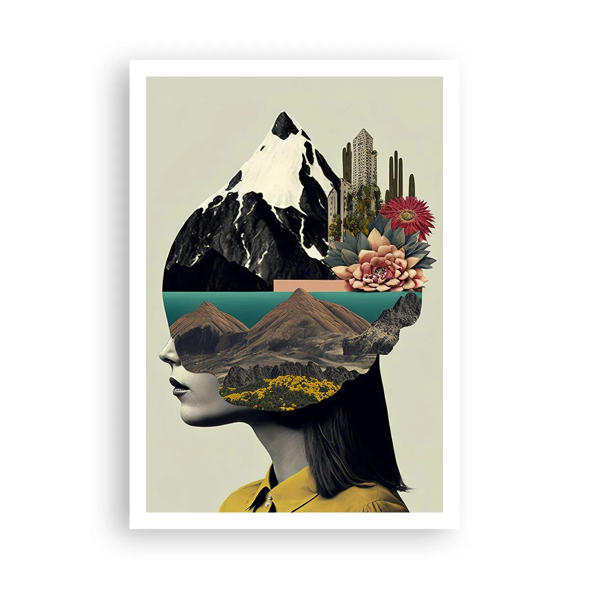 Plakat - Kobieta – zawsze tajemnica - 70x100 cm