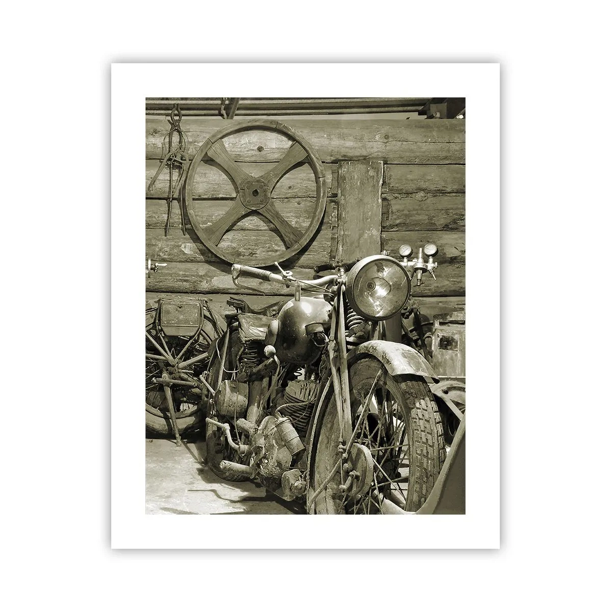 Plakat - W szopie wuja Władka - 40x50 cm
