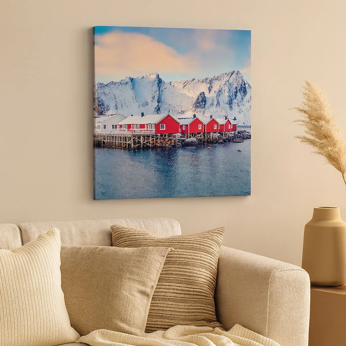 Obraz na płótnie - Północne ustronie - 30x30 cm