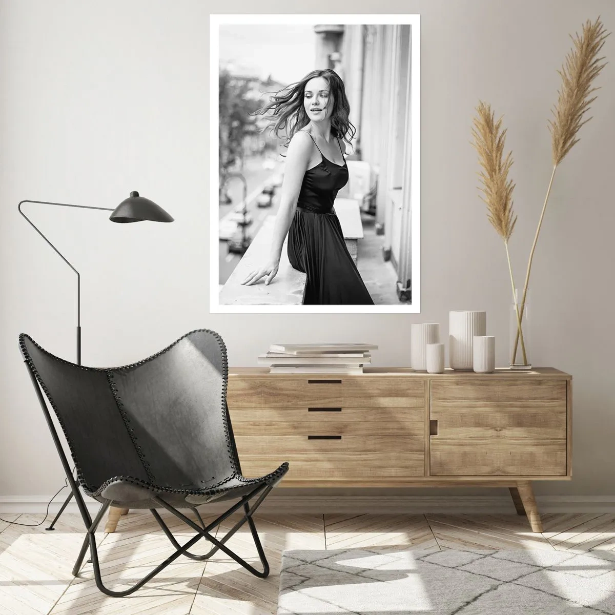 Plakat - Z pewnością paryżanka - 40x50 cm