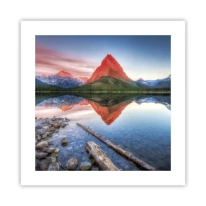 Plakat - Żar i chłód - 40x40 cm