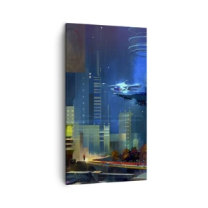 Obraz na płótnie - W niedalekiej przyszłości - 45x80 cm