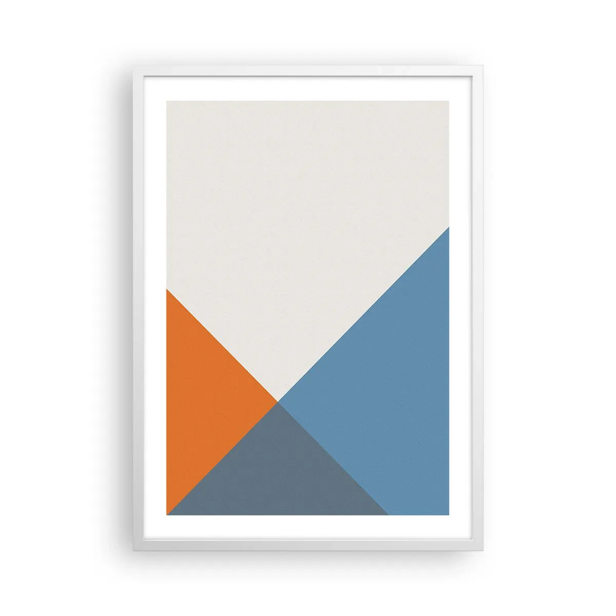 Plakat w białej ramie - Pod kątem… - 50x70 cm