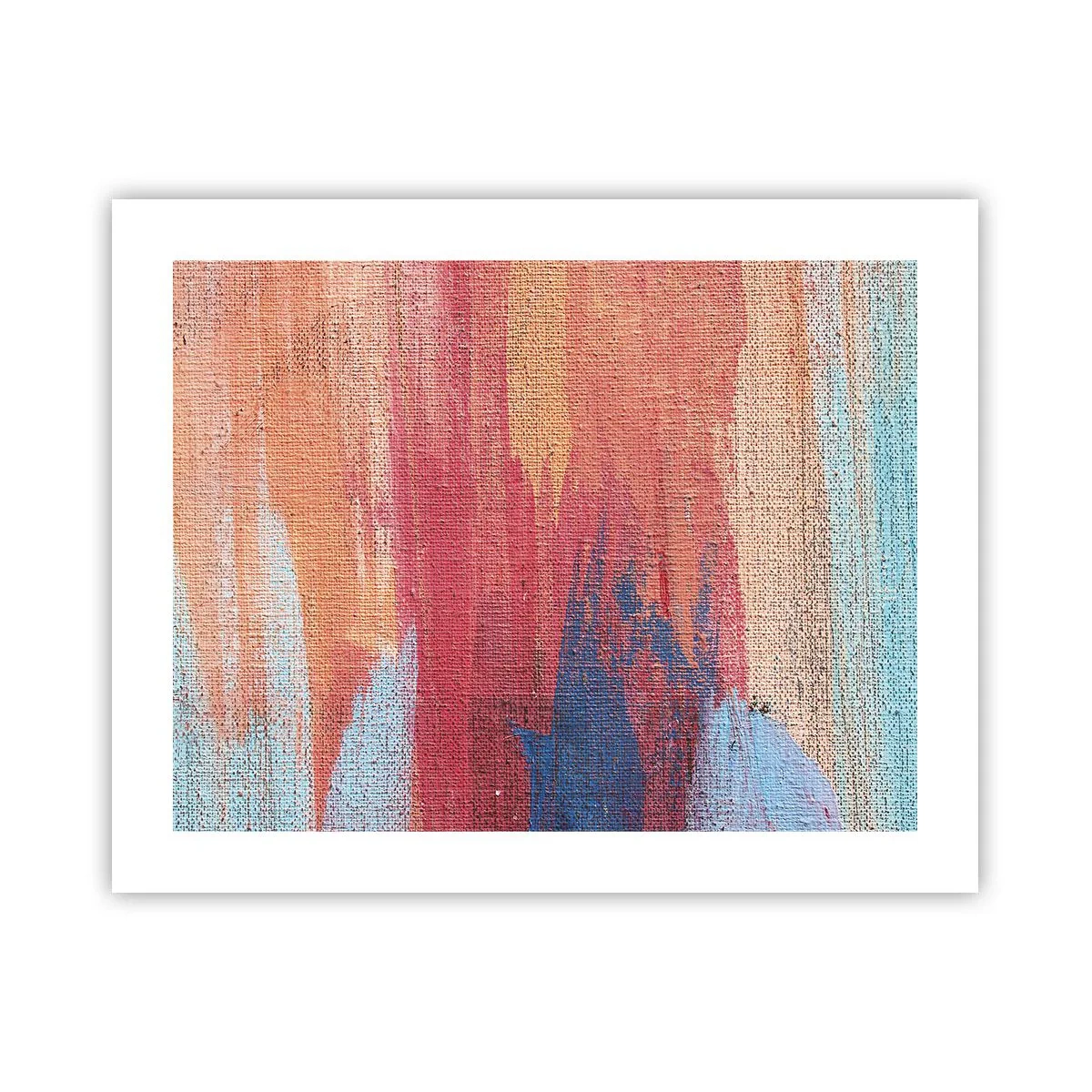 Plakat - Spłynąć tęczą - 50x40 cm