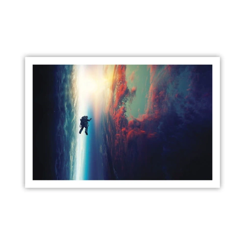 Plakat - Mierzyć się ze wszechświatem - 91x61 cm