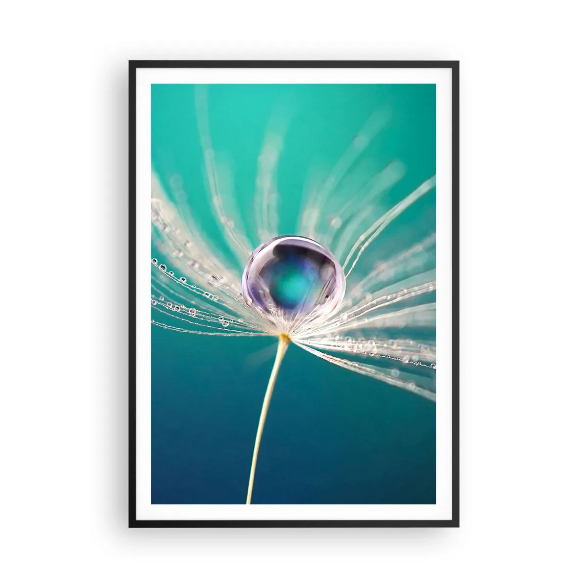 Plakat w czarnej ramie - Mistyczna chwila - 70x100 cm