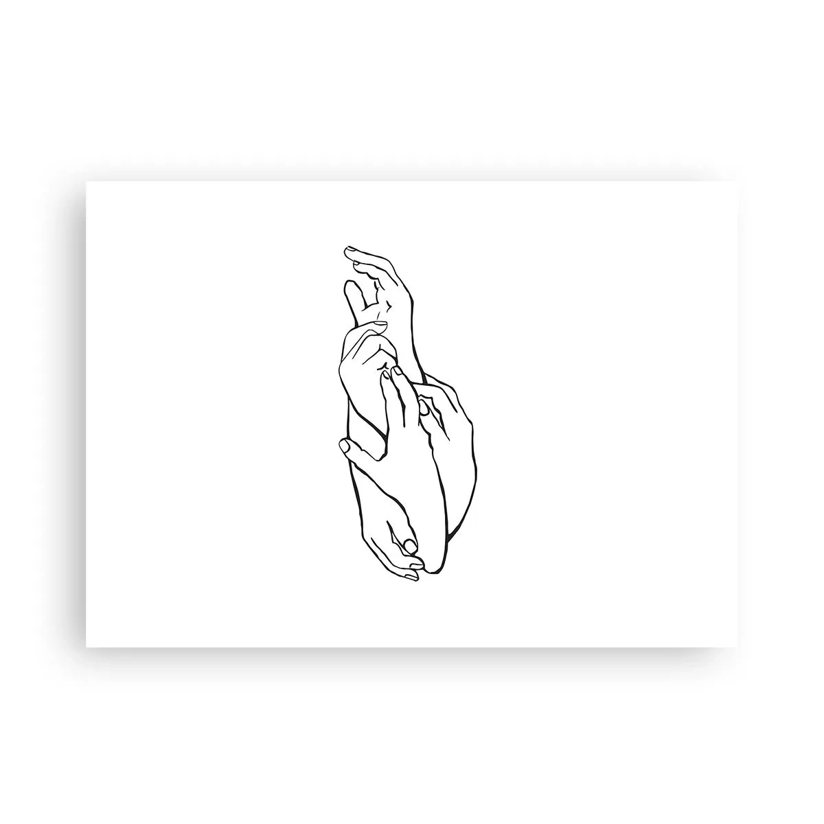 Plakat - Dobry dotyk - 70x50 cm