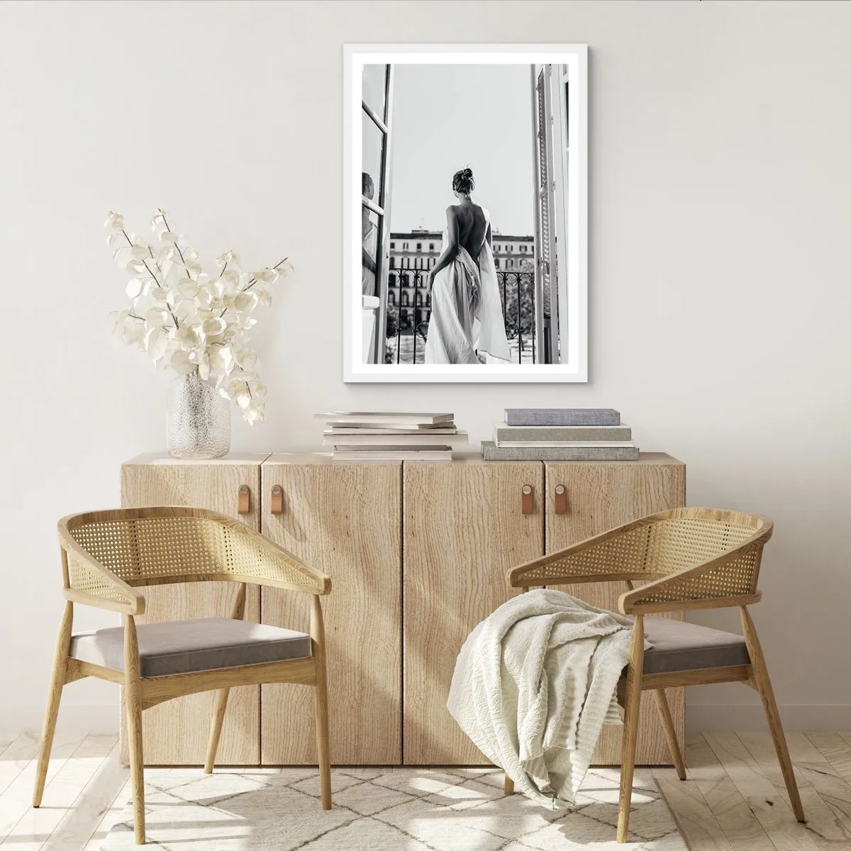 Plakat w białej ramie - Przebudzenie zmysłów - 61x91 cm