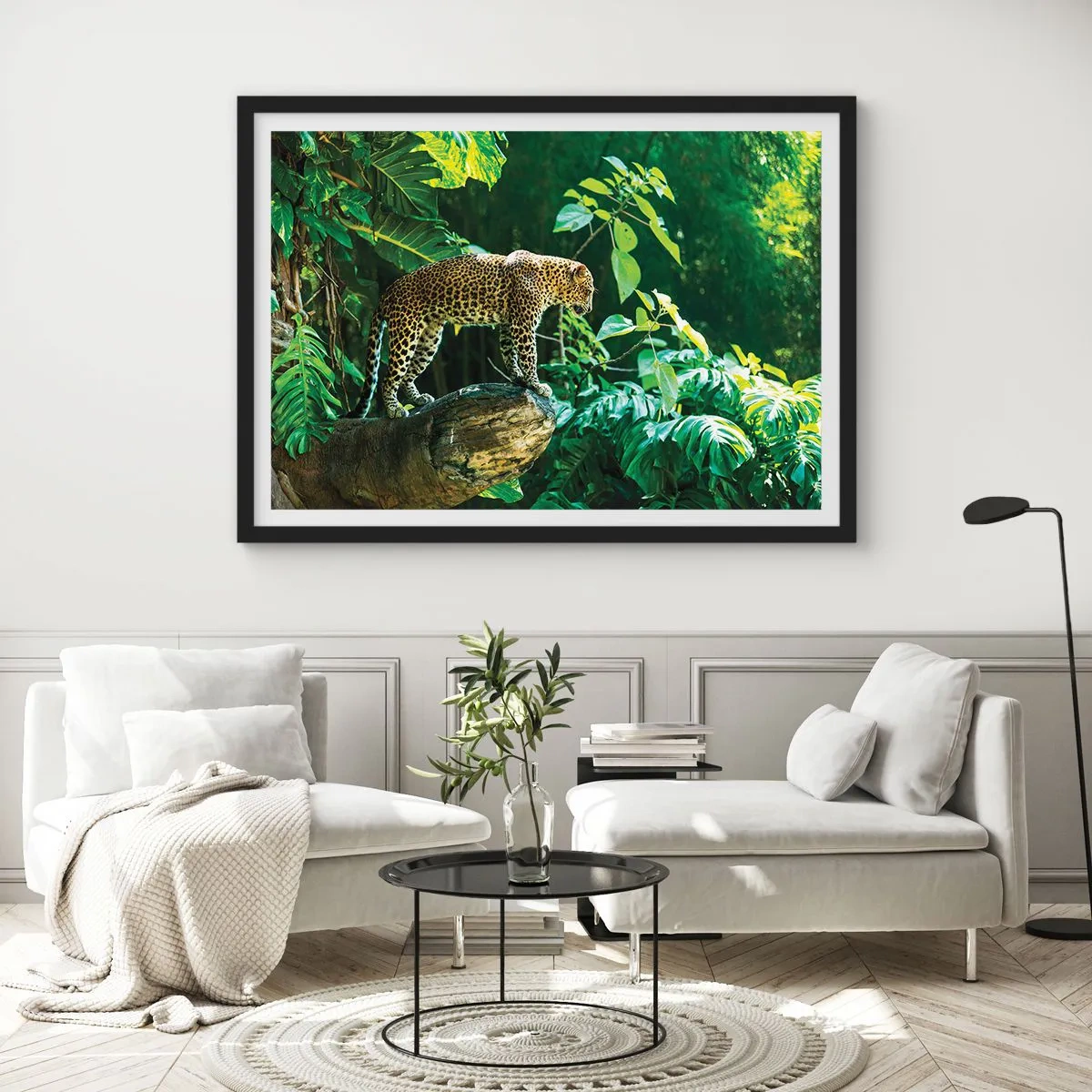 Plakat w czarnej ramie - Na łowy? - 50x40 cm