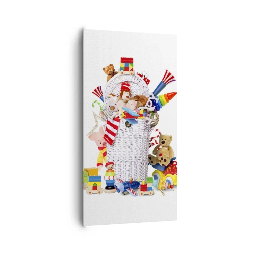 Obraz na płótnie - Skarby malucha - 65x120 cm