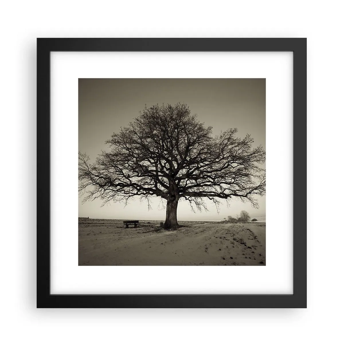 Plakat w czarnej ramie - Stąd do wieczności - 30x30 cm