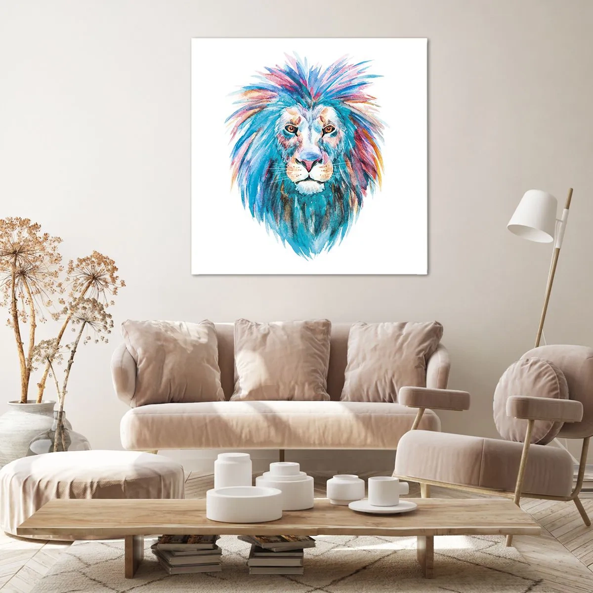 Obraz na płótnie - Elektryzująca aura - 50x50 cm