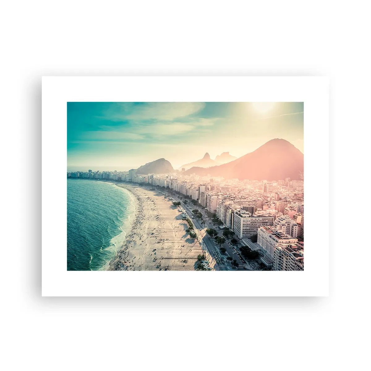 Plakat - Wieczne wakacje w Rio - 40x30 cm