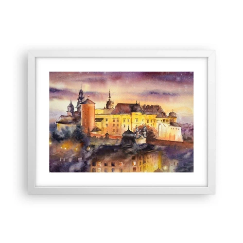 Plakat w białej ramie - Historia i baśń - 40x30 cm