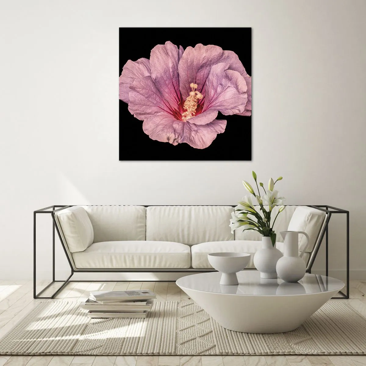 Obraz na szkle - Prosto do serca - 60x60 cm