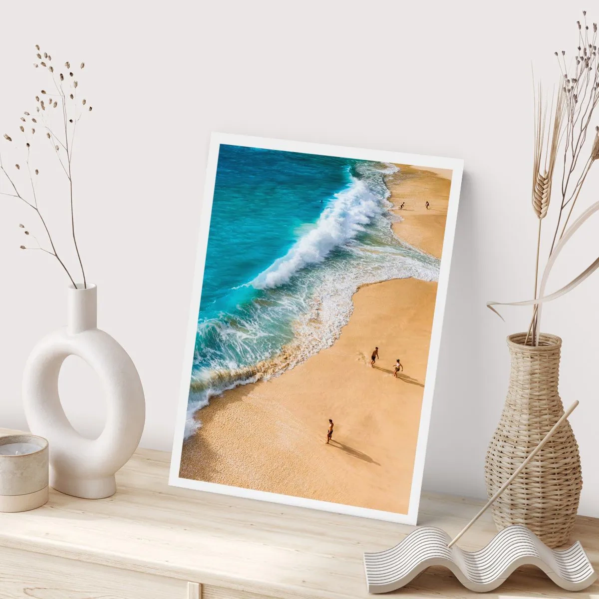 Plakat - A potem słońce, plaża… - 30x40 cm