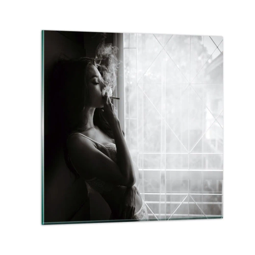 Obraz na szkle - Zmysłowa chwila - 70x70 cm