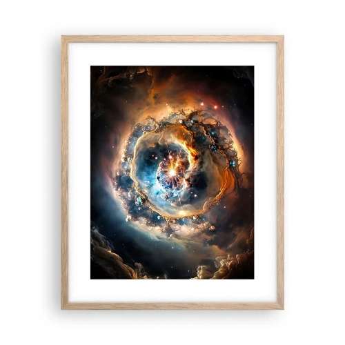 Plakat w ramie jasny dąb - Początek - 40x50 cm