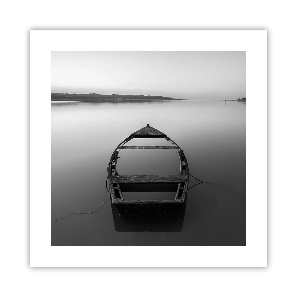 Plakat - Tęsknota i melancholia - 40x40 cm