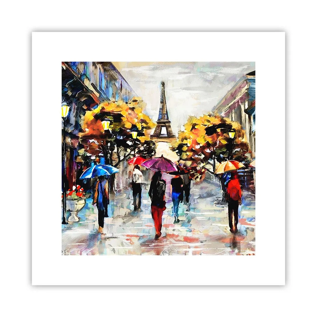 Plakat - Jesienią szczególnie piękny - 30x30 cm