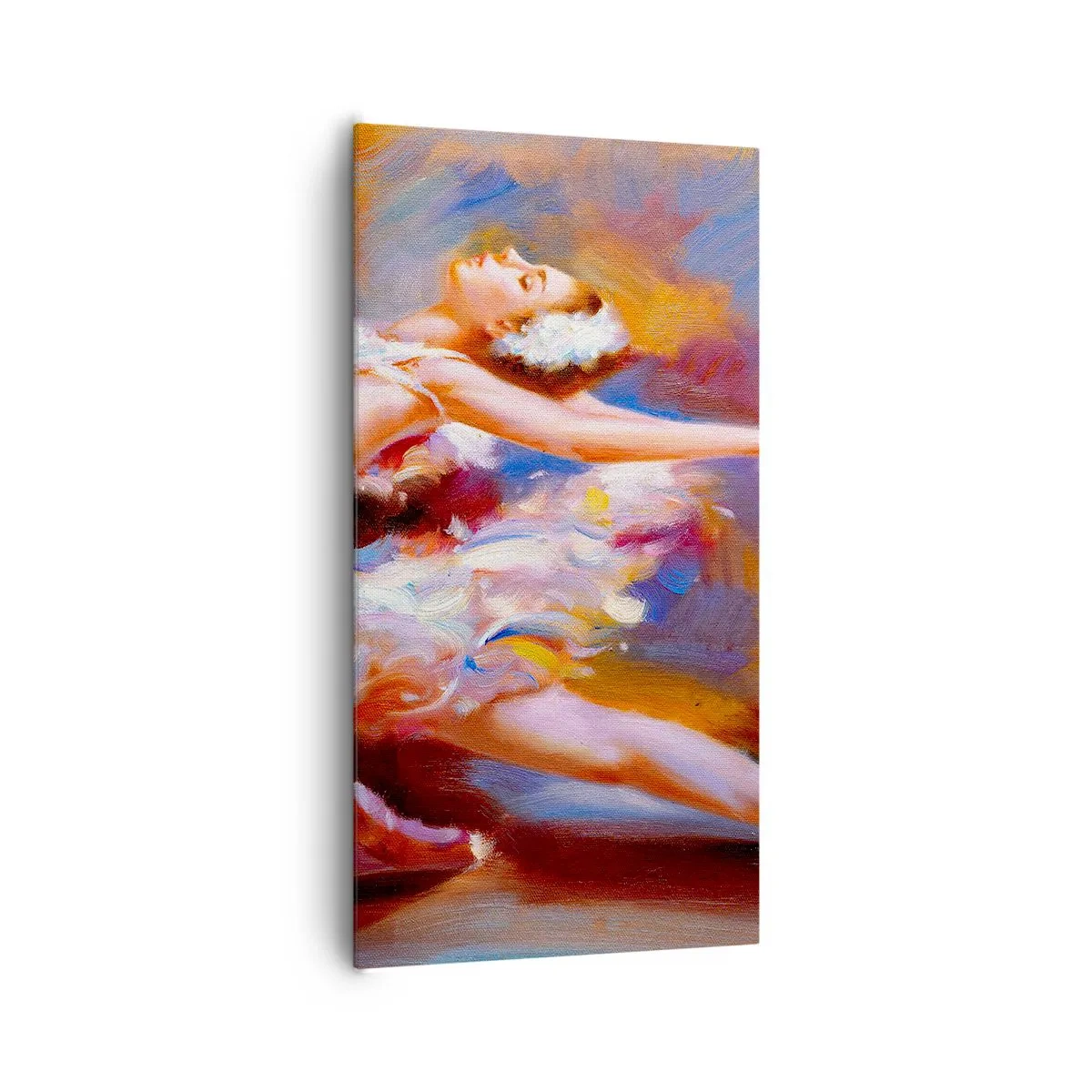 Obraz na płótnie - Łabędzia gracja - 65x120 cm