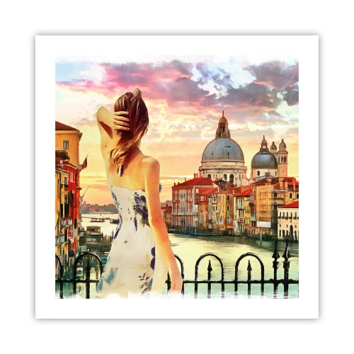 Plakat - Jak przygoda to tylko w … - 50x50 cm